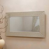 130 x 80 cm Oluklu Dekoratif Konsol Üstü Ayna