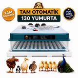 130 Yumurta Kapasiteli Tam Otomatik Kuluçka Makinesi
