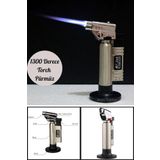1300 Derece Isı Tabancası Aşcı Pürmüzü Metal Kasa Torch Pürmüz Çakmak Tıbbi Diş Pürmüzü