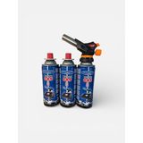 1300 Derece Orijinal Pürmüz Çakmak + Kartuş Pelet Soba Çakmağı - Butane