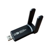 1300 Mbps Dual Band Usb 3.0 Adaptör Kablosuz Wifi Alıcı 2.4ghz 5ghz + Bluetooth 4.2-4936