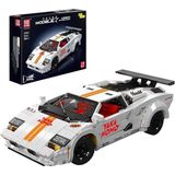 13194Y Rc Speed Champion Yarış Araba Yapım Seti, 1384 Parça, Süper Spor Araba Koleksiyon Modeli