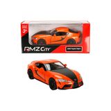 1:32 RMZ City Uzak Doğu Serisi Die Cast Çek Bırak Model Araba - Turuncu 2020 Toyota Supra