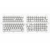 132 Tuş Universal Mekanik Klavye Tuş Takımı Kapağı Keycap Beyaz TR Layout Türkçe Dizilim