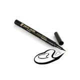 13307 - Pierre Cardin Precısıon Lıner Pen Waterproof- Mürekkep Etkili, Su Geçirmez Göz Sürmesi -Eyeliner-Siyah- 785