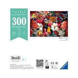 133093 300 Parçalı Puzzle Çiçekler - 01-Mavi