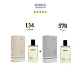 134 + 578 Kadın / Erkek Parfüm Edp 50 Ml Oriental / Woody - Mnms134578