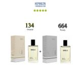 134 + 664 Kadın / Erkek Parfüm Edp 50 Ml Oriental / Woody - Mnms134664