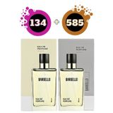 134 Edp Oriental kadın + 585 Edp Floral erkek parfüm 50ml