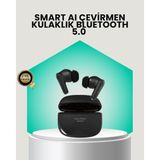 135 Dilde Gerçek Zamanlı Çeviri Özellikli Tws Bluetooth Kulaklık