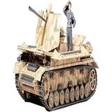 1/35 G-Self Propelled Möbelwagen Plastik Tank Maket Kiti - (DipCamo)Charcoal-White