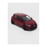 1:36 Ölçek Diecast Çek Bırak Metal Model Araba Kırmızı Renault Clio Rs