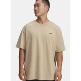 1389147-234-UA M HW OS LOGO WASH SS Kahverengi Bisiklet Yaka Erkek T-Shirt