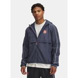 1389825-044 Ua Run 96 Jacket Fitted Gri Erkek Zip Ceket - M