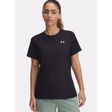 1389852-001-Tech Rib SSC Siyah Bisiklet Yaka Kadın T-Shirt