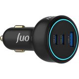 138W 3 Portlu Type-C + Usb-A Araç Şarj Aleti Pd 3.0 & Qc 4.0 Hızlı Araç Içi Şarj Cihazı
