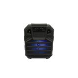 1397 Siyah 6 ile uyumlu,5 inc RGB Ledli Taşınabilir Bluetooth Hoparlör Parti Speaker