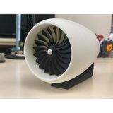 13CM Dekoratif Uçak Motoru Modeli Ev Salon Ofis Masa Üstü