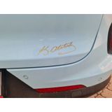 13cm Gazi Mustafa Kemal Atatürk Imza Sticker Araba Oto Motosiklet Kask Leptop Gold Renk Gold