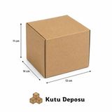 13X14X11 Cm E-Ticaret Ve Kargo Kutusu (100 Adet)