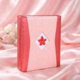 13x18 Fotoğraf Albümü 60’lık Pembe Çiçekli Albüm - 60 Fotoğraf Kapasiteli