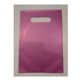 13x20 Lüx El Geçme Hediye Poşeti 50 Li Pembe