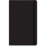 13X21 96 Yaprak Kareli Ciltli Premier Defter - Siyah - Standart