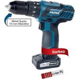 14.4V 2AH Li-Ion Çift Akülü Darbeli Matkap Vidalama - Seçenek 1