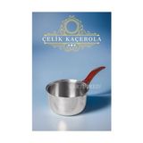 14 Cm Paslanmaz Çelik Kaçerola | Sütlük | Mini Yumurta Haşlama Tavası