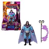 14 cm'lik Masters of the Universe® İskelet Asası ile Özel İskeletor® Aksiyon Figürü, döndür-bırak özellikli aksiyon hareketi ve aksesuar, 2026 yapımı filmden uyarlanmış süper kötü oyuncağı, JKJ00