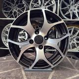 14 İnç 4X100 Siyah Elmas Kesim Jant Modeli Renault Hyundai Honda( 4 Adet)