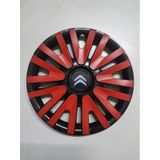 14 Inç Citroen Jant Kapağı Renkli Kırılmaz 4 Adet Amblem 4911k9citroen