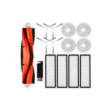 14 Parça Mi Vacuum Mop X10+X10 Plus-X20+X20 Plus/S10+S10 Plus-S20+S20 Plus Robot Süpürge Fırça,Hepa Filtre,Mop Paspas Bez,Temizlik Fırçası Yedek Parça Aksesuar Seti