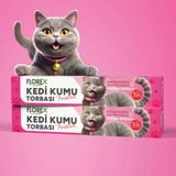 140 Adet Kedi - Evcil Hayvan Kumu Torbası Pratik Pudra Kokulu Büzgülü - Extra Güçlü 82X50cm (5224)