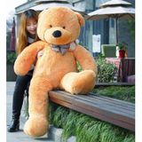 140 Cm Papyonlu Kahverengi Büyük Ayıcık PELUŞ AYI (%100 Yerli)