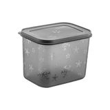 1400Ml No Frost Silikon Saklama Kabı, Kapaklı
