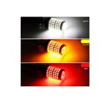 14083 P21w 144 Ledli Ultra Parlak Geri Vites Park Ampul Tek Duy Turuncu Renk (2 Adet)