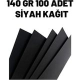 140GR A4 Siyah Fotokopi Kagidi 100'LÜ Paket - Standart