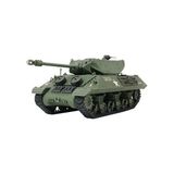 1/48 British M10 Llc Achilles Plastik Tank Maket Kiti - (DipCamo)Charcoal-White