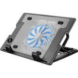 14Cm Fan 2Usb Port 10"-17" Uyumlu Notebook Soğutucu Stand Fnc-37St