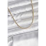 14K Gold Renk Kaplama İnce Zincir Model Cm Kadın Kolye - Tj-Bko10741 Tg-1395 346501