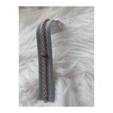 14K Juping Kuyumcu Model Top Taş nazar boncuk Detaylı Zincir Çelik Bileklik Gold Renk Kararmaz 18 + 2CM top-206-BLK-22