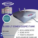 15.000 Lt Şişme Esnek Su Deposu(Kullanım Amaçlı)