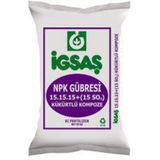 15 15 15 Kükürtlü Taban Gübresi Kompoze Bitki Gübresi Toprak Altı Gübre 5 kg