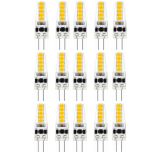 15 Adet 1,5W 220V G4 Duy Led Kapsül Avize Ampulü 6500K Beyaz Işık KES006