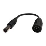 15 Cm Dişi Erkek 5.5 Mm 2.5 Mm Uzatma 15 Cm Standart Uç Uzatma Kablosu