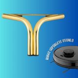 15 cm Metal Magnolia Koltuk Ayağı Mobilya Ayağı Ünite Ayağı Konsol Ayağı Puf Berjer Ayağı - Krom