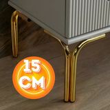 15 Cm Metal Magnolia Koltuk Ayağı Mobilya Ayağı Ünite Ayağı Konsol Ayağı Puf Berjer Ayağı