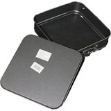 15 cm Teflon Kare Kek Kalıbı, Kelepçeli, Altı Çıkan, Bej Renkli - Seçenek 1 - Ahşap - Bej