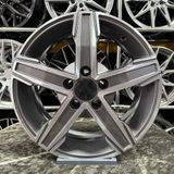 15 İnç 5X108 Napoli Focus Connect Uyumlu Gun Metal Elmas Kesim Jant (4 Adet)